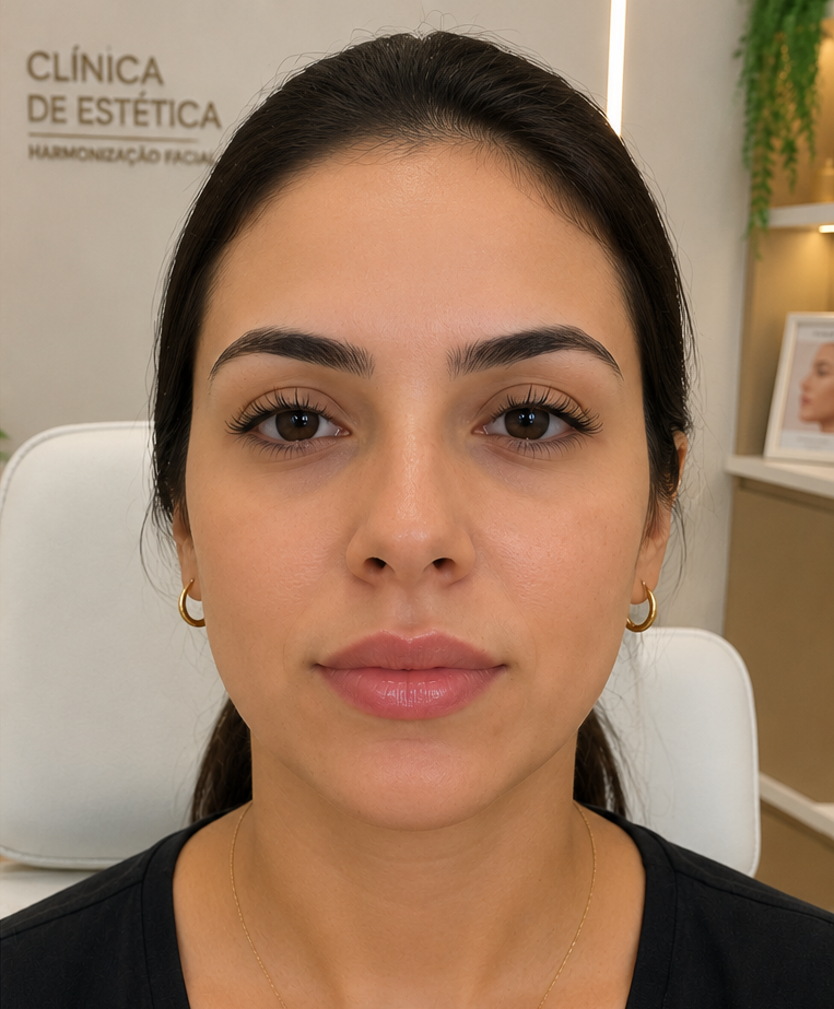 Limpeza de pele — depois